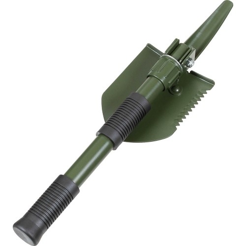 Składana mini łopatka MFH 3in1, zielona