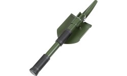 Składana mini łopatka MFH 3in1, zielona