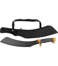 Maczeta MFH Samurai, czarna, z nylonową osłoną