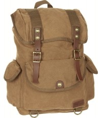 Plecak, PT Canvas, brązowy, 25l
