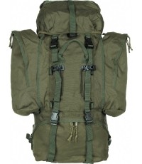 Duży plecak turystyczny podróżny MFH Alpin 110 - Zielony, 110 l