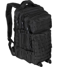 Plecak szturmowy wojskowy taktyczny turystyczny uniwersalny MFH Assault I Basic, Czarny, 30 l