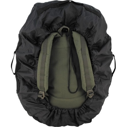 Pokrowiec na plecak FoxOutdoor Transit I, czarny, 80-100 l