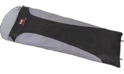 Śpiwór FoxOutdoor Ultralight, czarny/szary