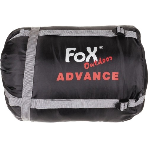 Śpiwór FoxOutdoor Advance – czarno-szary