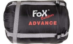 Śpiwór FoxOutdoor Advance – czarno-szary