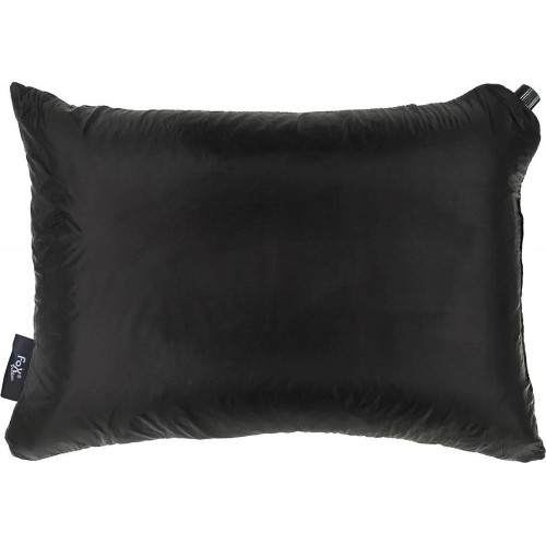 Dmuchana poduszka podróżna FoxOutdoor, czarna