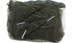 Moskitiera turystyczna w kształcie namiotu kempingowego MFH, Zielona