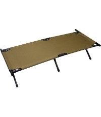 Łóżko turystyczne polowe kempingowe składane MFH Coyote Tan