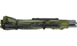 Łóżko turystyczne polowe kempingowe składane MFH - Zielone, Bardzo długie