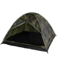 Namiot turystyczny biwakowy dla 3 osób MFH Monodom, BW camo