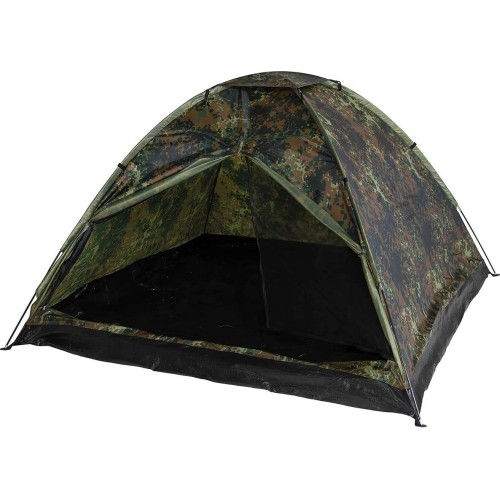 Namiot turystyczny biwakowy dla 3 osób MFH Monodom, BW camo