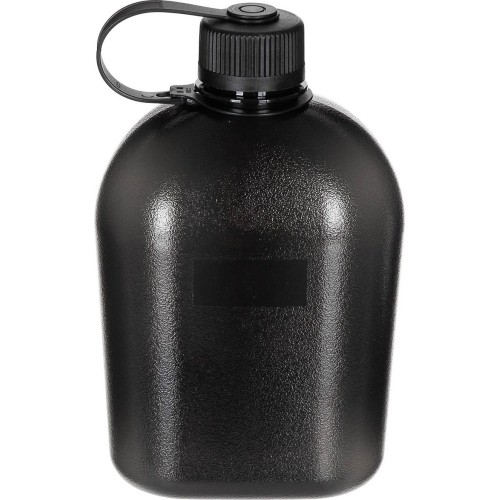 Manierka MFH GEN II, czarno-przezroczysta, 1 l