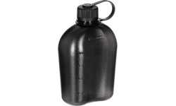 Butelka do picia MFH GEN II, czarno-przeźroczysta, 1l