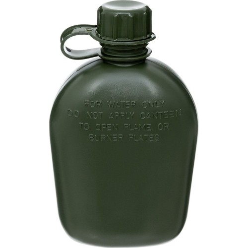 Plastikowa manierka MFH – zielona, 1 l