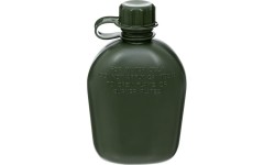 Manierka butelka plastikowa turystyczna na wodę MFH - zielona, 1 l