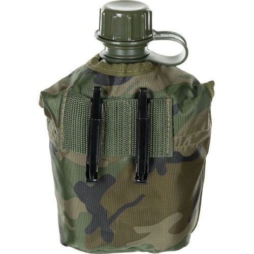 Manierka w pokrowcu MFH - woodland