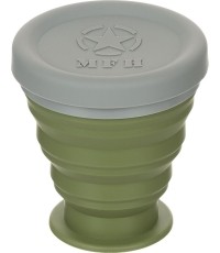 Kubek turystyczny składany MFH - zielony, 200 ml
