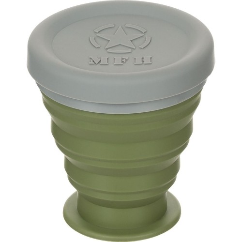 Składany kubek MFH, zielony, 200 ml