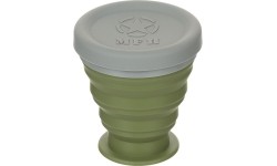 Kubek turystyczny składany MFH - zielony, 200 ml