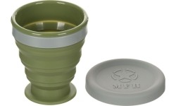 Kubek turystyczny składany MFH - zielony, 200 ml