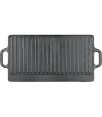 Żeliwna płyta grillowa z uchwytami FoxOutdoor, 50x23x15 cm