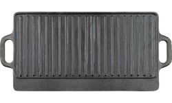 Żeliwna płyta grillowa z uchwytami FoxOutdoor, 50x23x15 cm