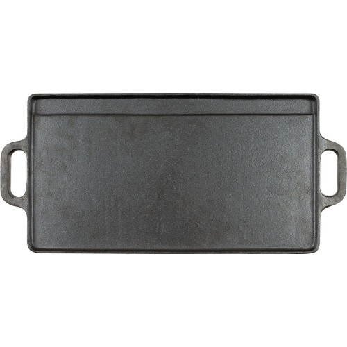 Żeliwna płyta grillowa z uchwytami FoxOutdoor, 50x23x15 cm