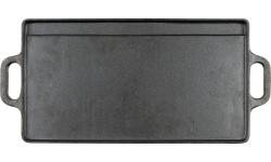 Żeliwna płyta grillowa z uchwytami FoxOutdoor, 50x23x15 cm