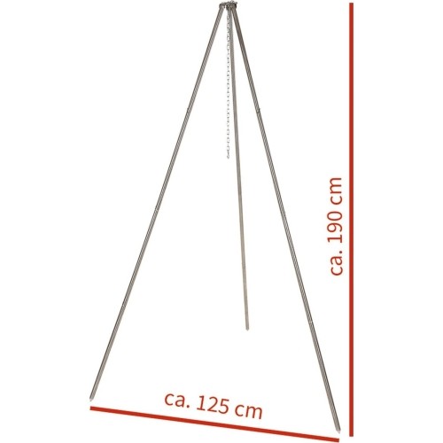 Trójnóg żelazny MFH, 1,9m