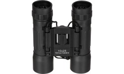 Lornetka składana MFH, czarna, 10x25