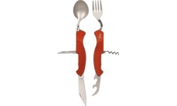 Scyzoryk/zestaw sztućców FoxOutdoor 6in1