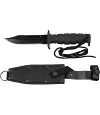 Nóż Fox Outdoor, gumowa rękojeść