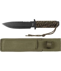 Nóż FoxOutdoor Camo, stałe ostrze