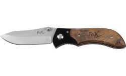 Nóż FoxOutdoor, luksusowe wykończenie drewniane