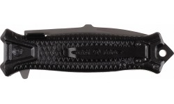 Składany nóż kieszonkowy myśliwski survivalowy FoxOutdoor Snake - czarny