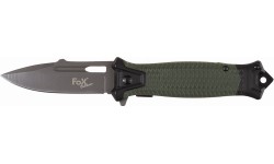 Składany nóż myśliwski survivalowy FoxOutdoor Snake - zielony