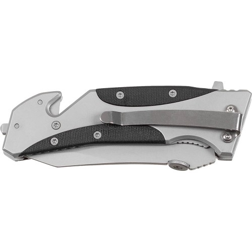 Nóż FoxOutdoor, rękojeść z elementami z tworzywa sztucznego