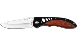 Nóż składany FoxOutdoor z drewnianymi wstawkami