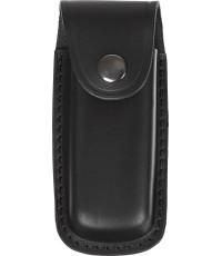 Etui na noże FoxOutdoor, czarne, skórzane