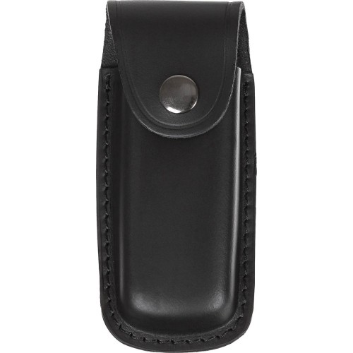 Etui na nóż FoxOutdoor, czarne, skórzane