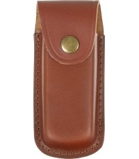 Etui na nóż FoxOutdoor, brązowe, skórzane