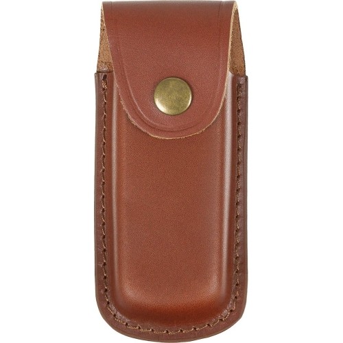 Etui na nóż FoxOutdoor, brązowe, skórzane