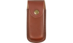 Etui na nóż FoxOutdoor, brązowe, skórzane