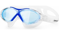 Okulary pływackie / półmaska biała Spokey VISTA JR