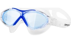 Okulary pływackie / półmaska biała Spokey VISTA JR