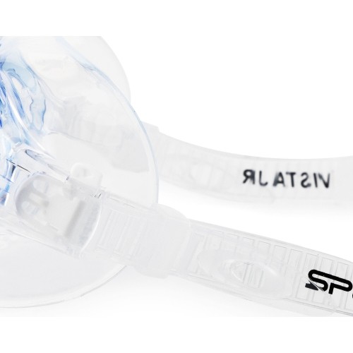 Okulary pływackie / półmaska biała Spokey VISTA JR