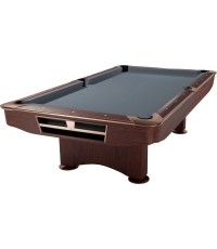 Stół bilardowy, Pool, Competition II, 9 stóp, mahoń, obrus żółto-zielony