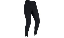 Krótkie damskie legginsy motocyklowe Oxford Super Moto, czarne