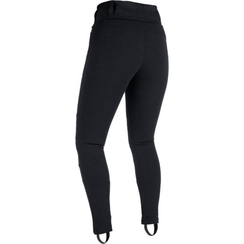 Krótkie damskie legginsy motocyklowe Oxford Super Moto, czarne
